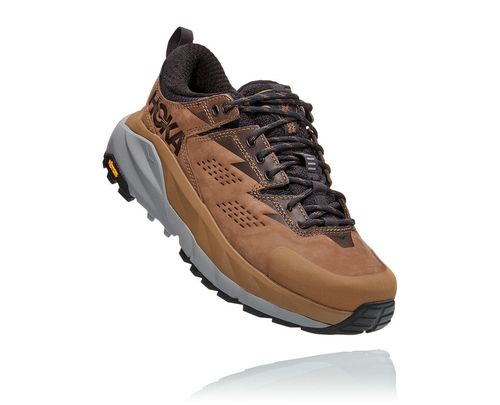 Hoka One One Dame Kaha Low Gore-tex Fjellsko Otter/Svart Norge-78YQW